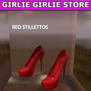 Girlie Girle Red Stilettos Athena