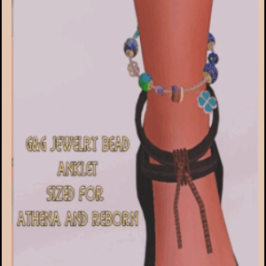 G&G Jewelry - Bead Anklet for Reborn and Athena SB